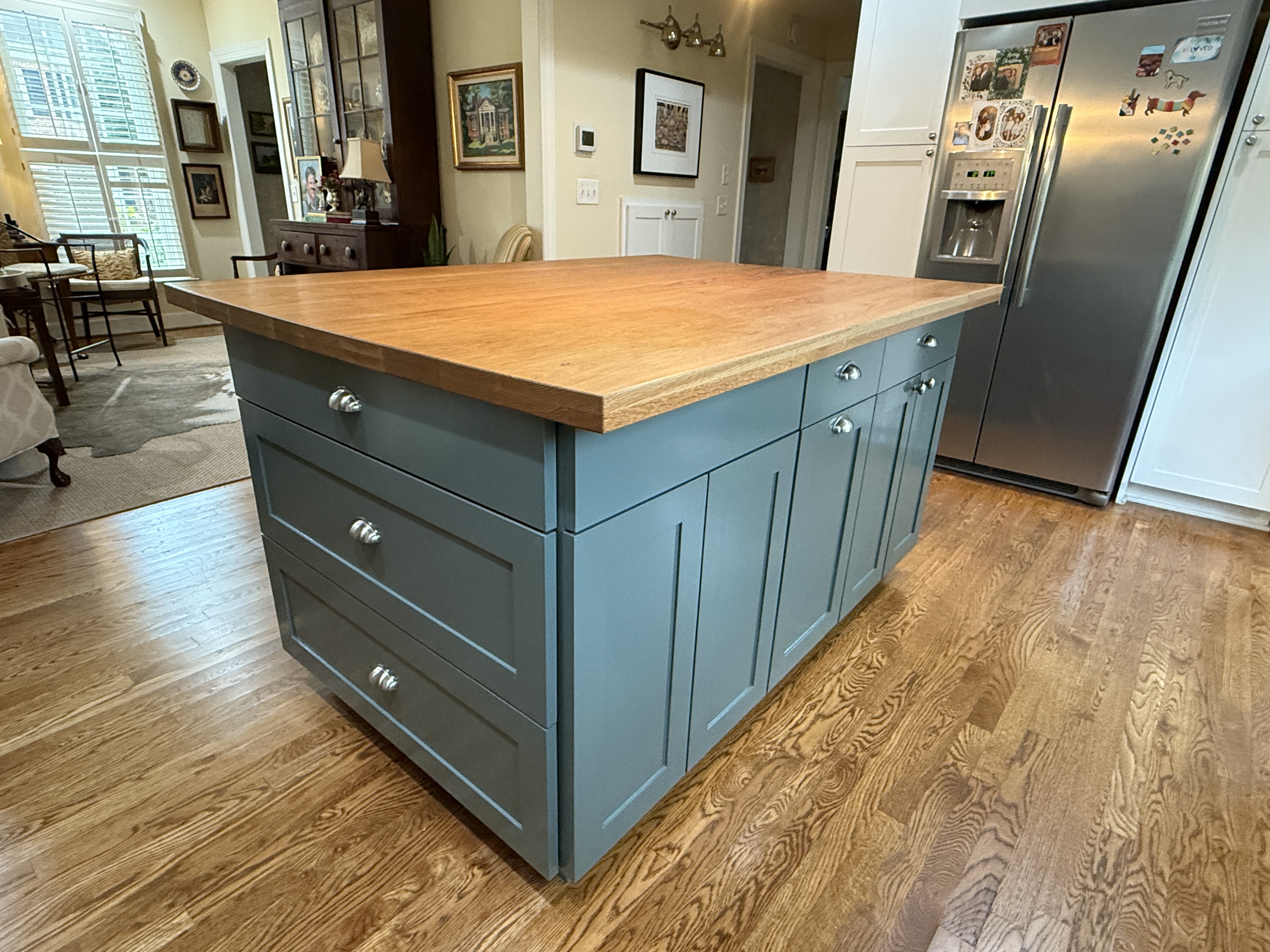 Cabinet painting example 7