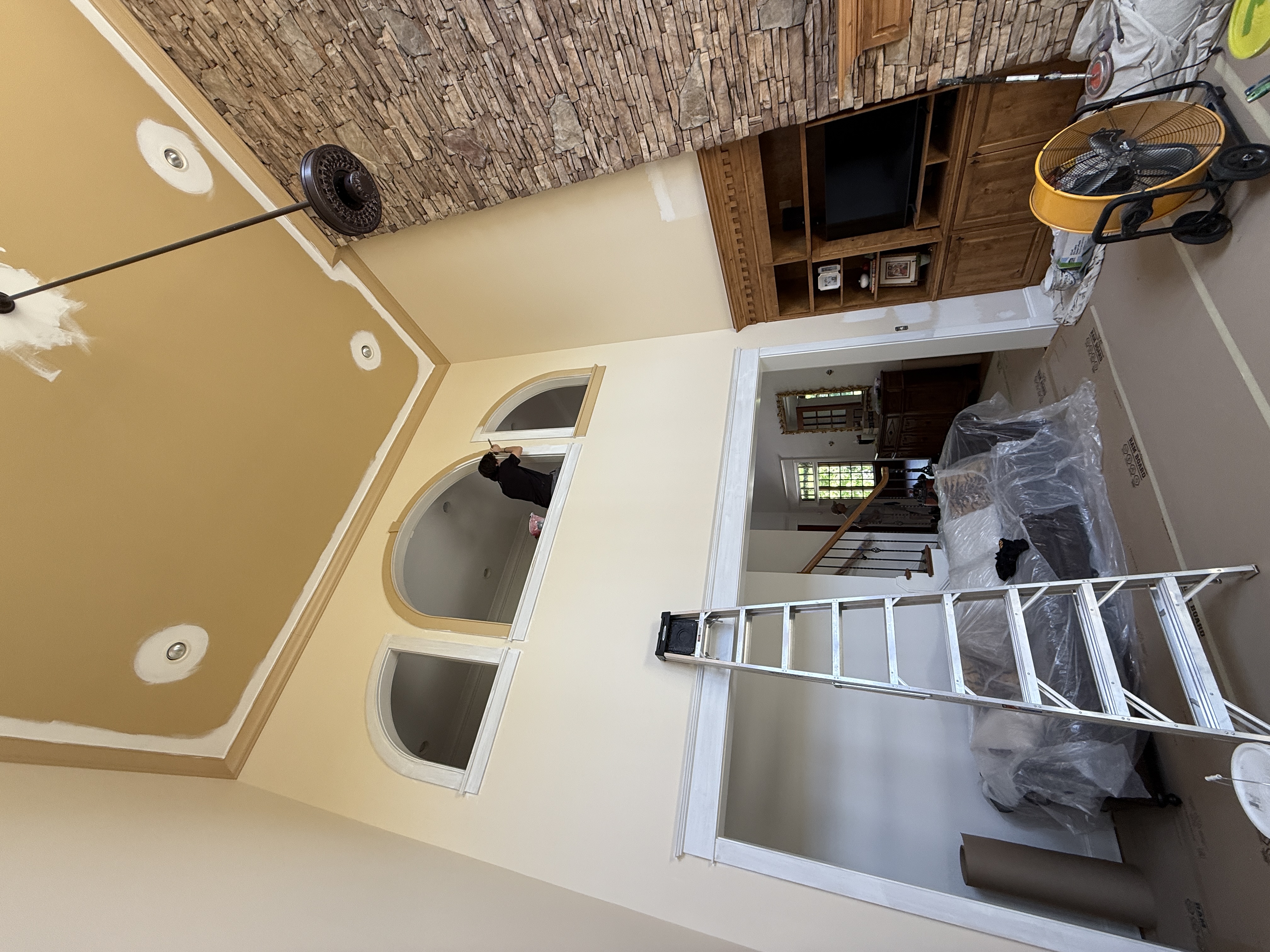 Interior wall painting example 5