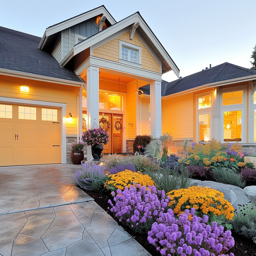 Exterior painting examples