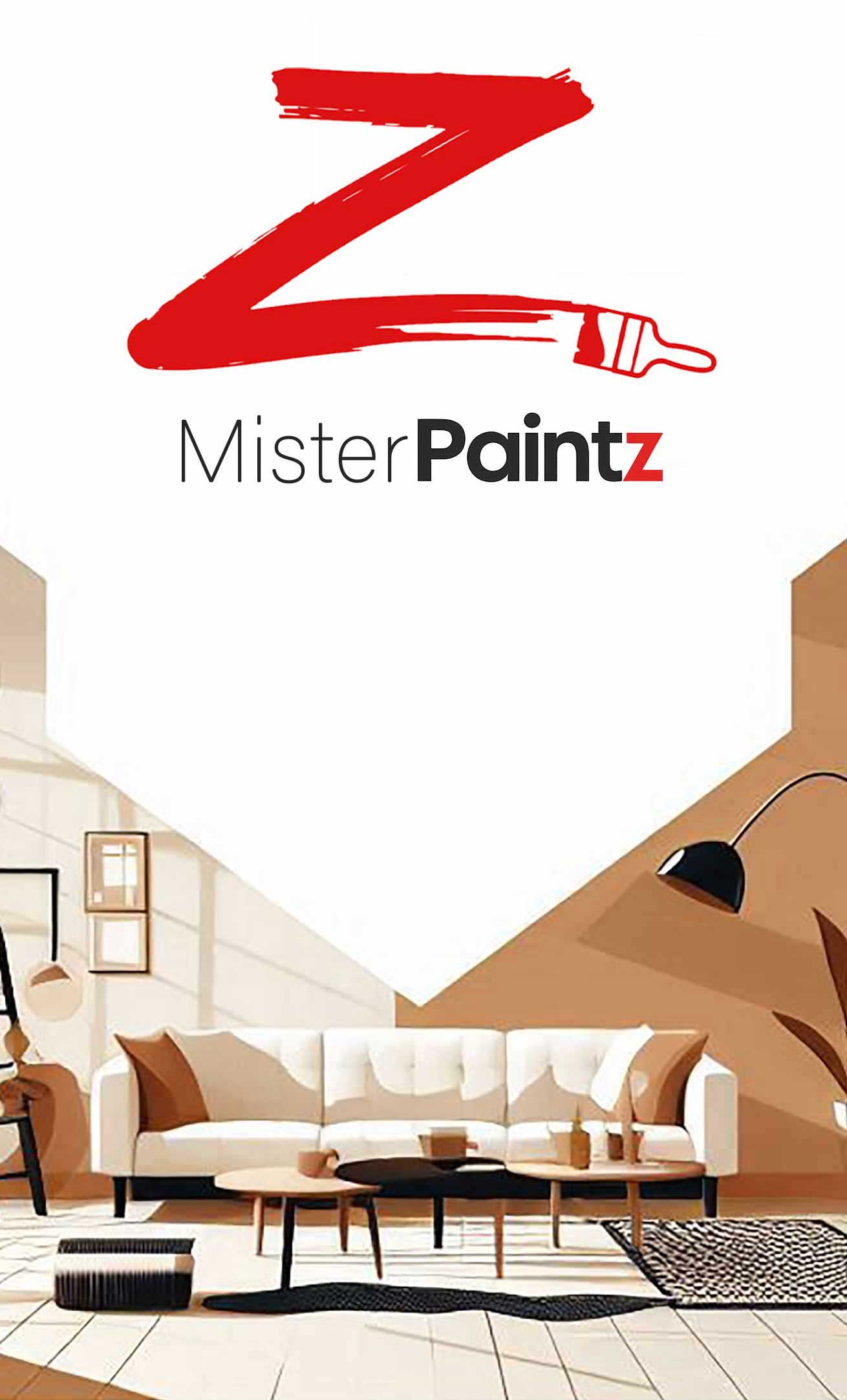 Mister Paintz hero branding